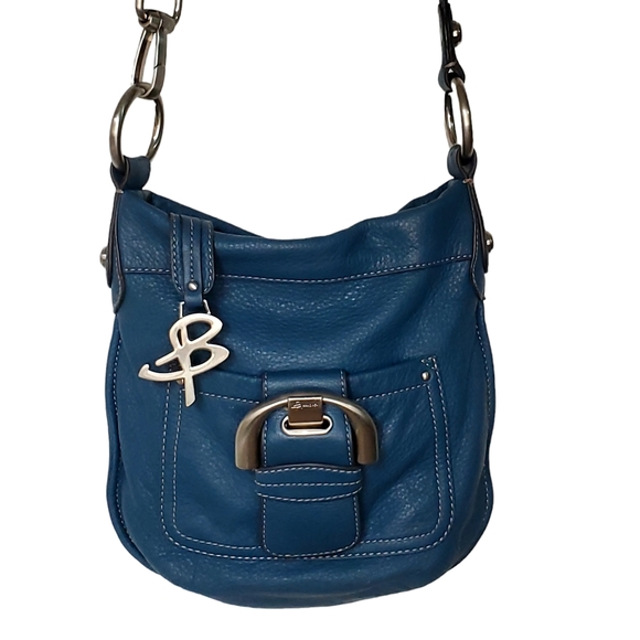 b. makowsky Handbags - B. MAKOWSKY Soft Pebble Leather Crossbody Purse